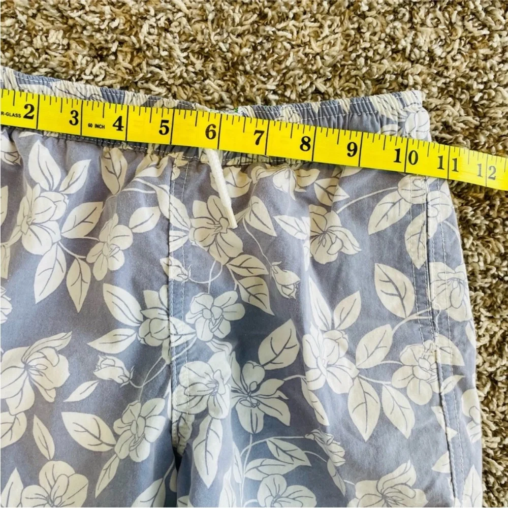 Polo Ralph Lauren Boys Swim Trunks 7 Blue Floral Hawaiian Print Board Shorts - Picture 10 of 10